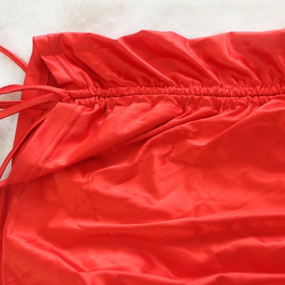 Better Be Drape Neck Mini Scrunch Dress - Picture 7 of 9